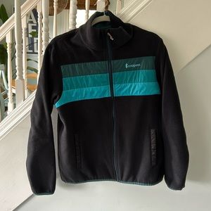 Cotopaxi women’s teca fleece full up dive in large